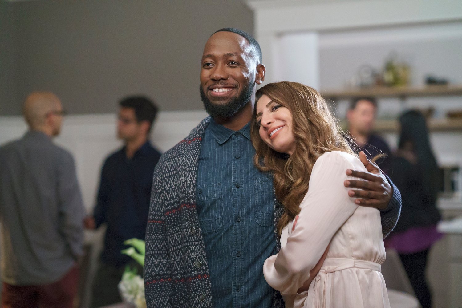 Lamorne Morris and Nasim Pedrad 'New Girl'