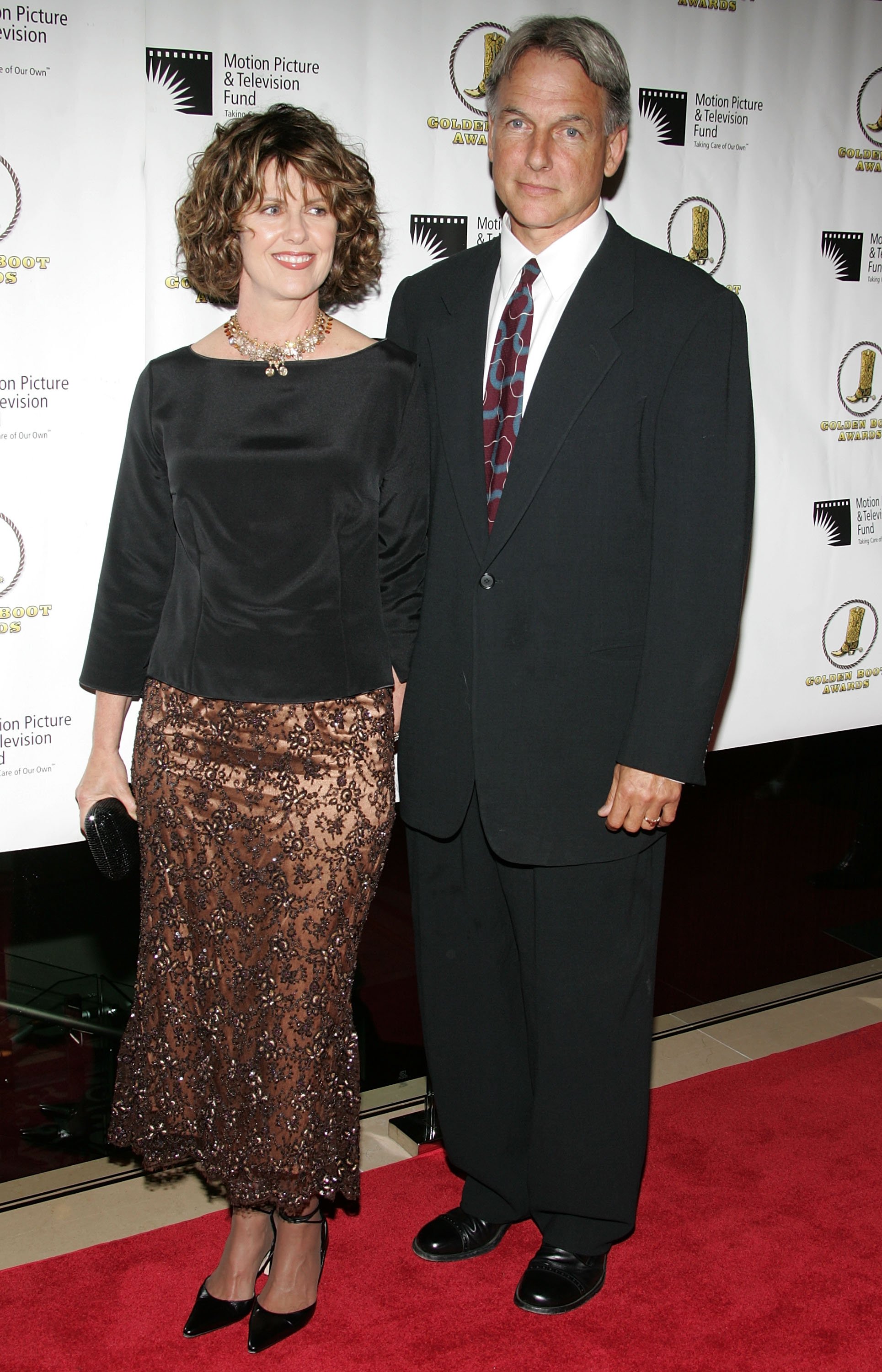 NCIS star Mark Harmon and Pam Dawber