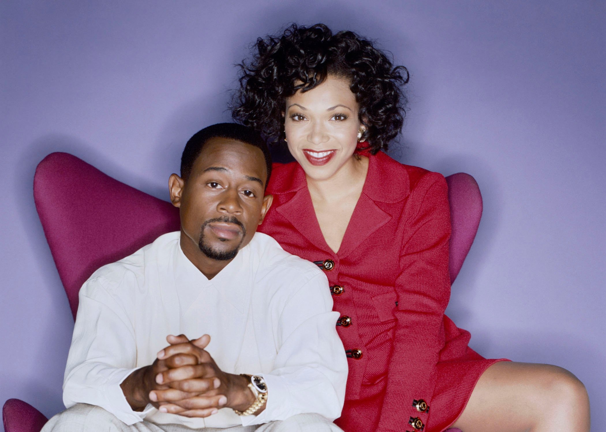 'Martin' stars Martin Lawrence and Tisha Campbell