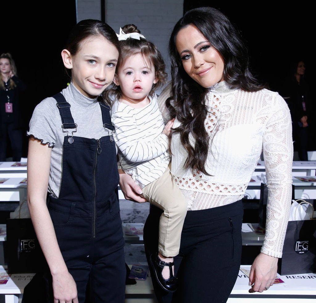 Maryssa Eason, Ensley Eason and Jenelle Evans attend the Indonesian Diversity FW19 Collections