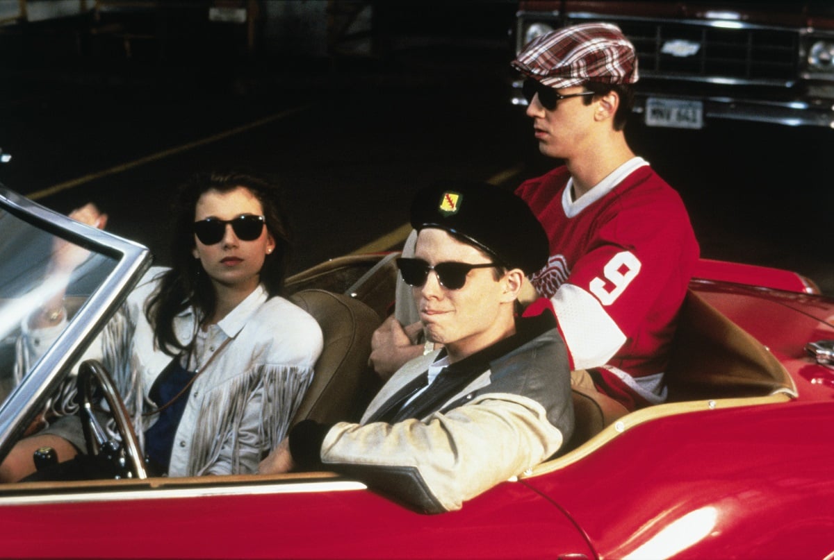 Matthew Broderick, Alan Ruck and Mia Sara