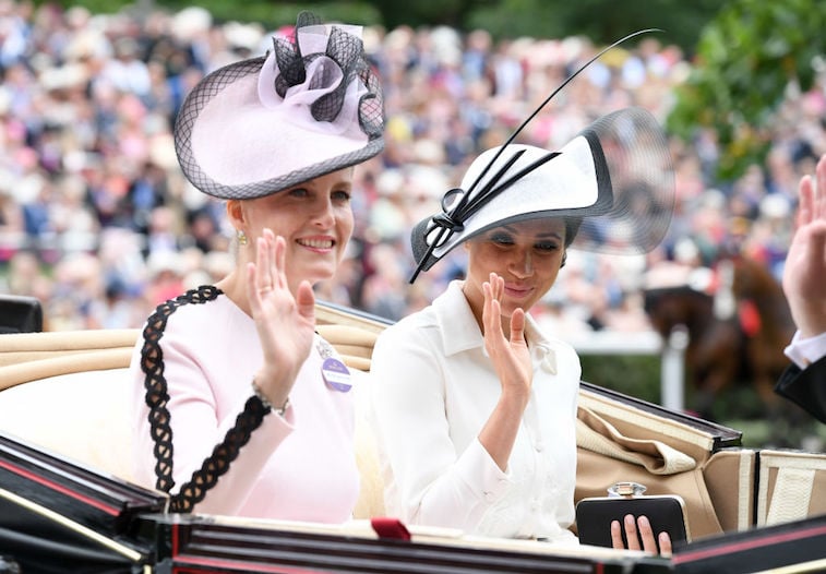 Meghan Markle and Sophie, Countess of Wessex