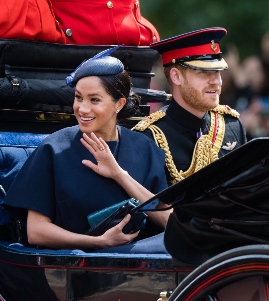 Meghan Markle at Trooping the Colour in 2019