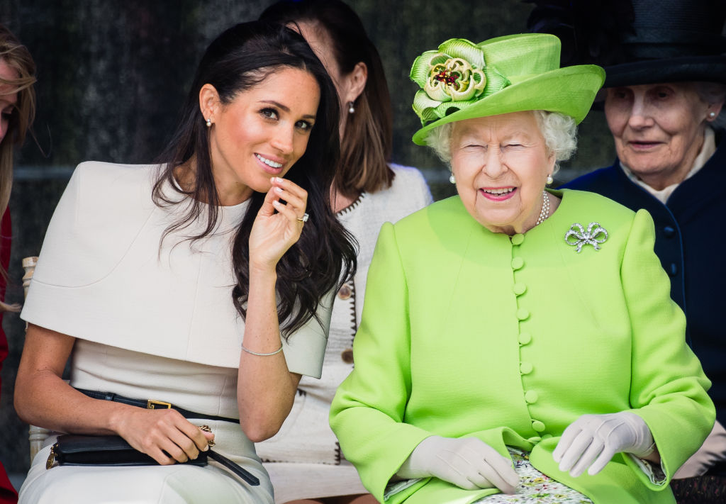 Meghan Markle and Queen Elizabeth II