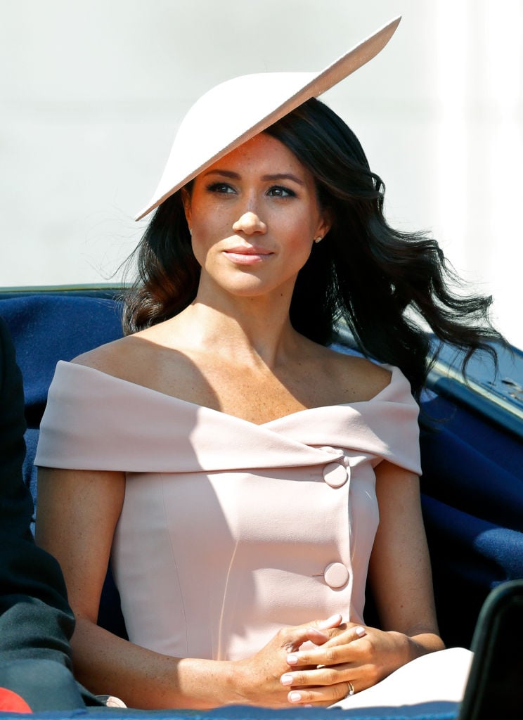 Meghan Markle at 2108 Trooping the Colour