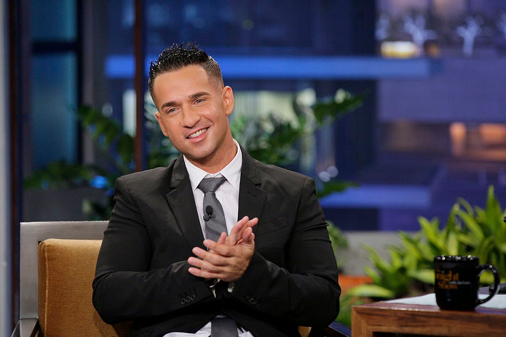 Mike 'The Situation' Sorrentino smiling, running his palms together