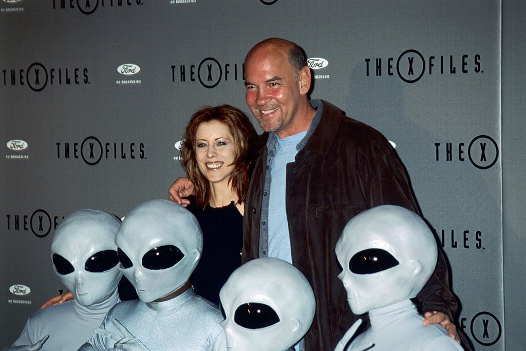 Mitch Pileggi and wife of The X-Files
