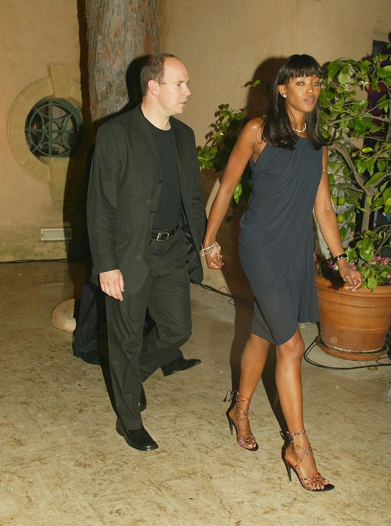 Naomi Campbell and Albert II, Prince of Monaco