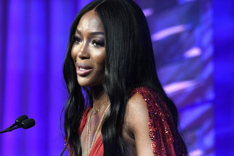 Naomi Campbell performs onstage