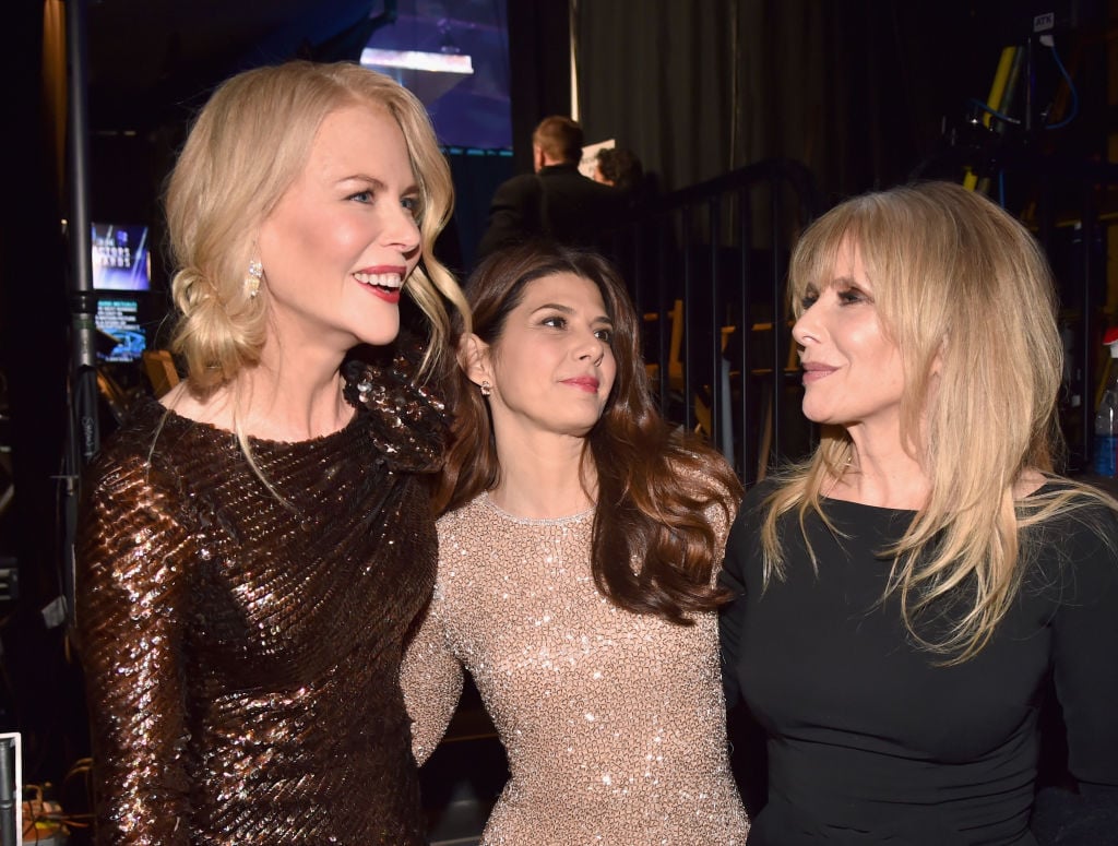 Nicole Kidman, Marisa Tomei, and Rosanna Arquette attend the 24th Annual Screen Actors Guild Awards at The Shrine Auditorium