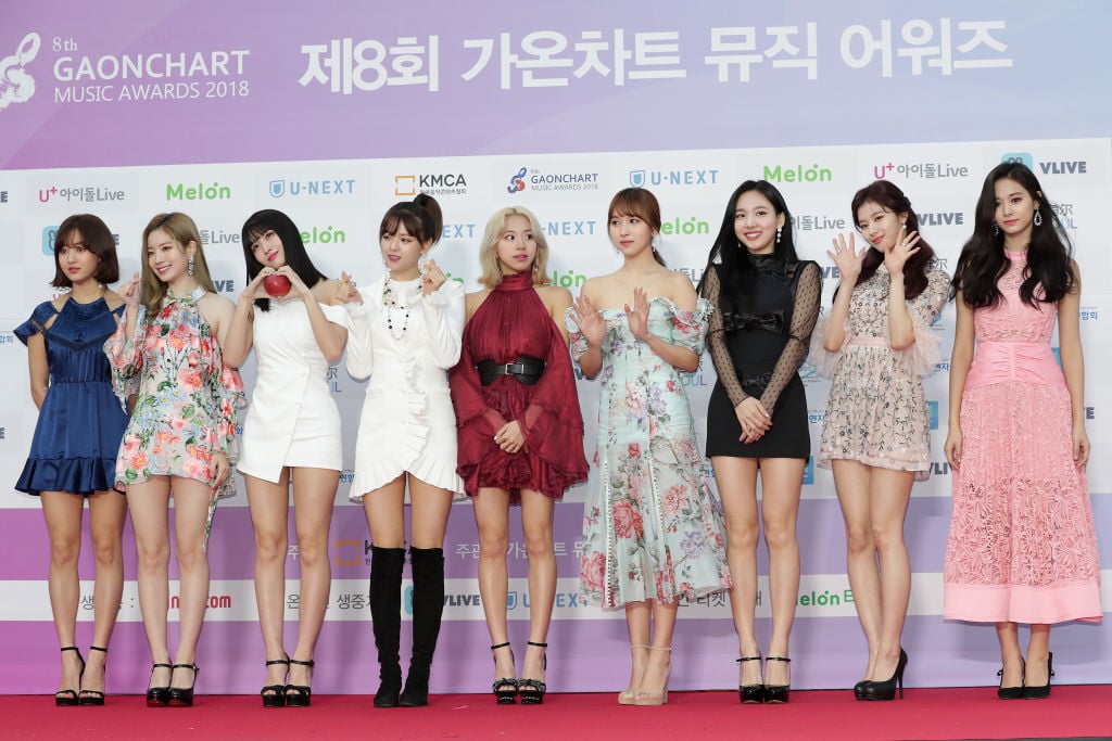 TWICE at The 8th Gaon Chart K-Pop Awards