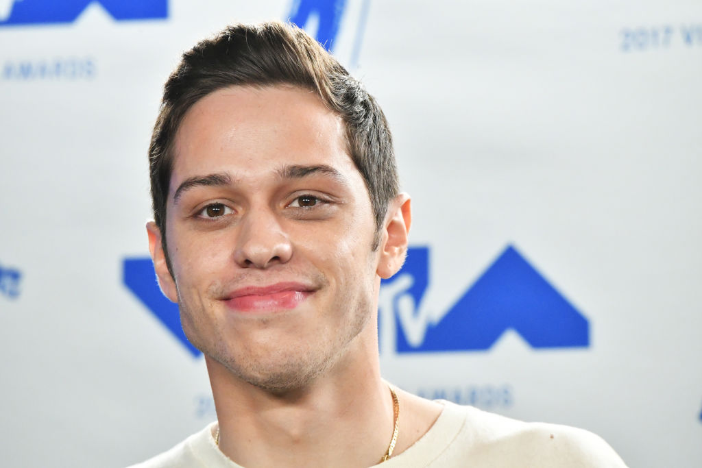 Pete Davidson on the red carpet at an award show in August 2017