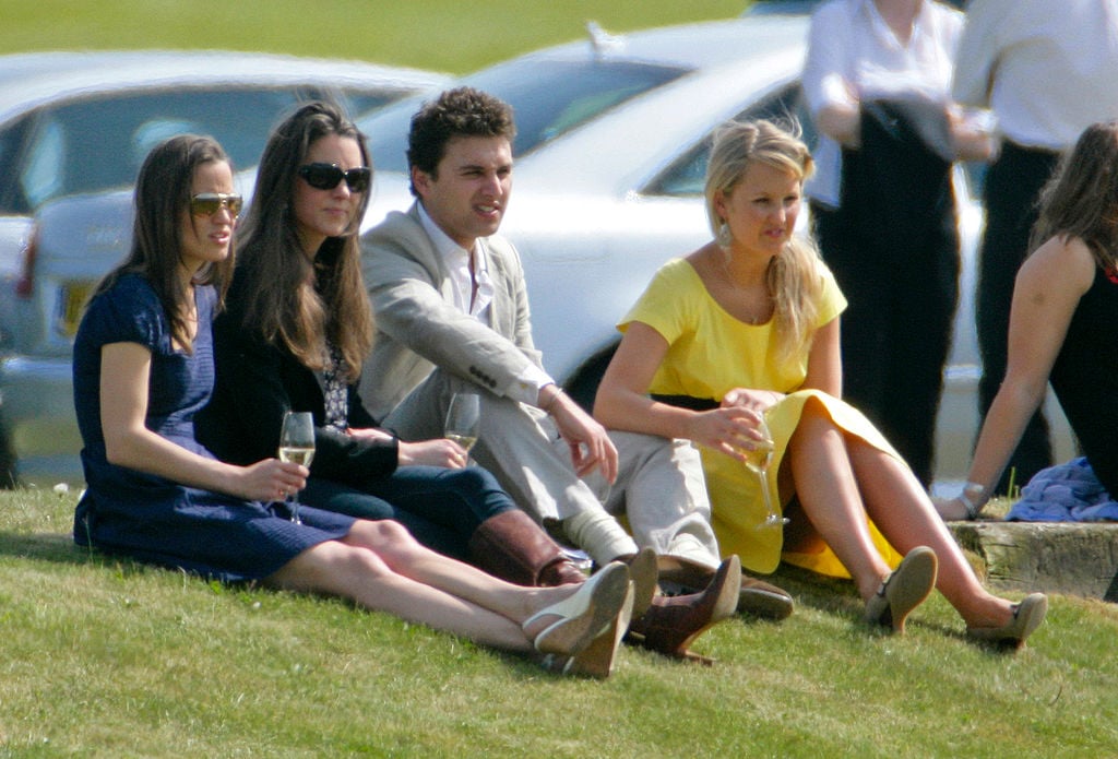 Pippa Middleton and Kate Middleton attend the Audi Polo Challenge Charity Polo Match