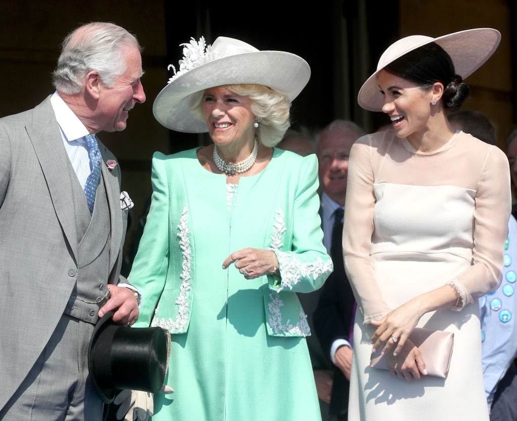 Prince Charles, Camilla Parker Bowles, and Meghan Markle