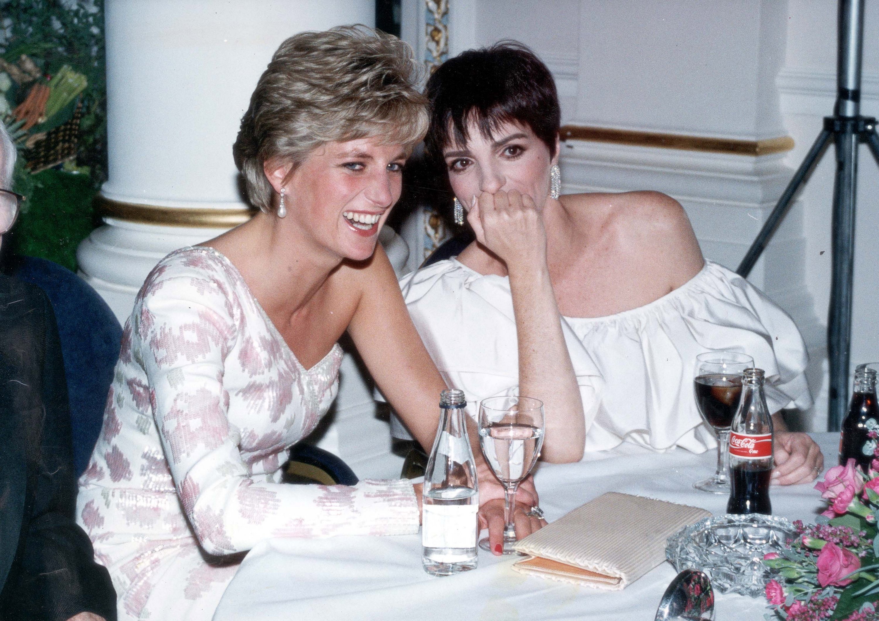 Princess Diana and Liza Minnelli
