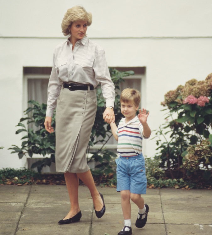 Princess Diana and Prince William