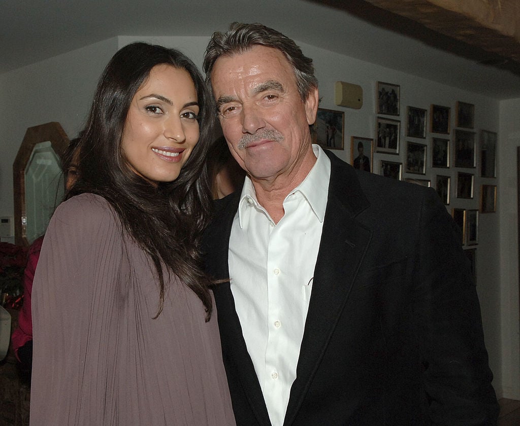 Raya Meddine and Eric Braeden in 2008