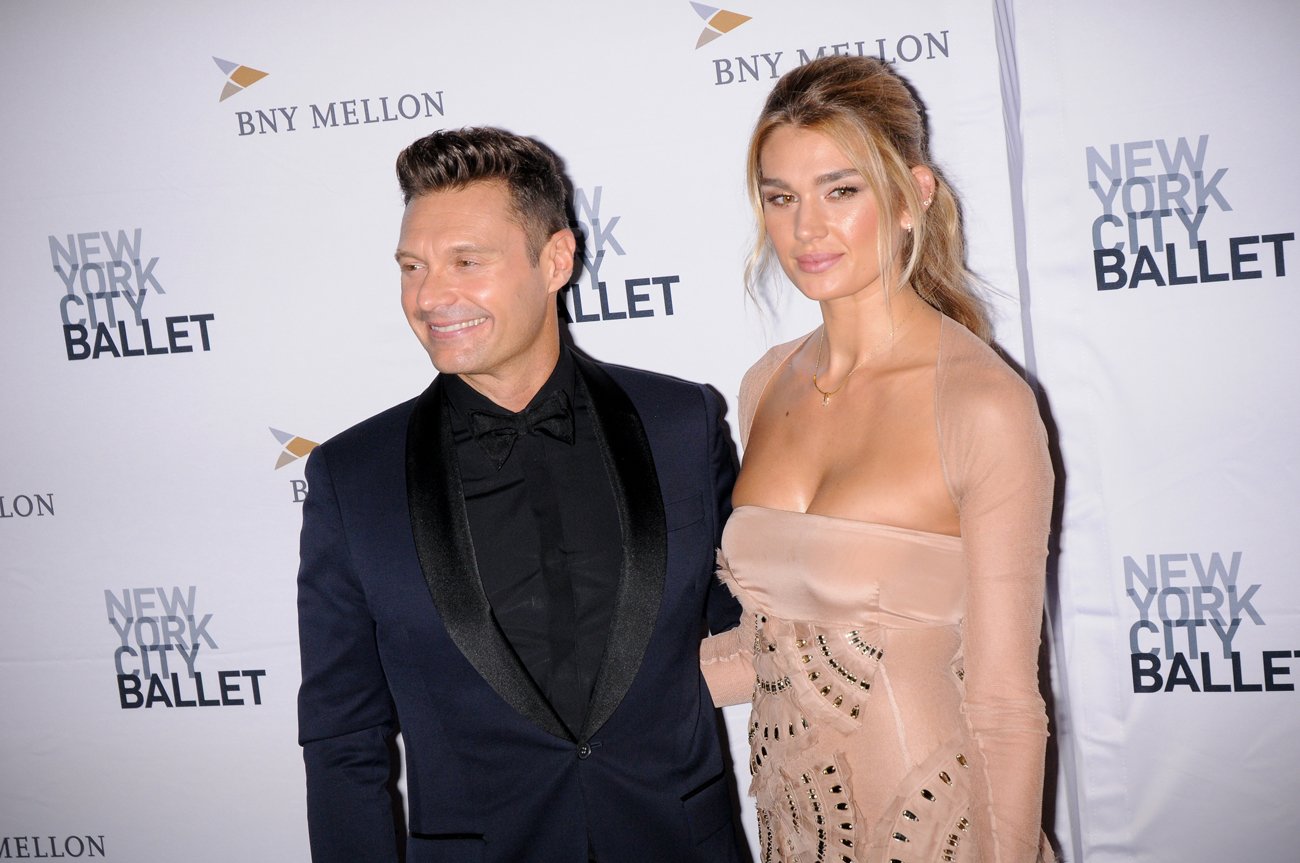 Ryan Seacrest and Shayna Taylor