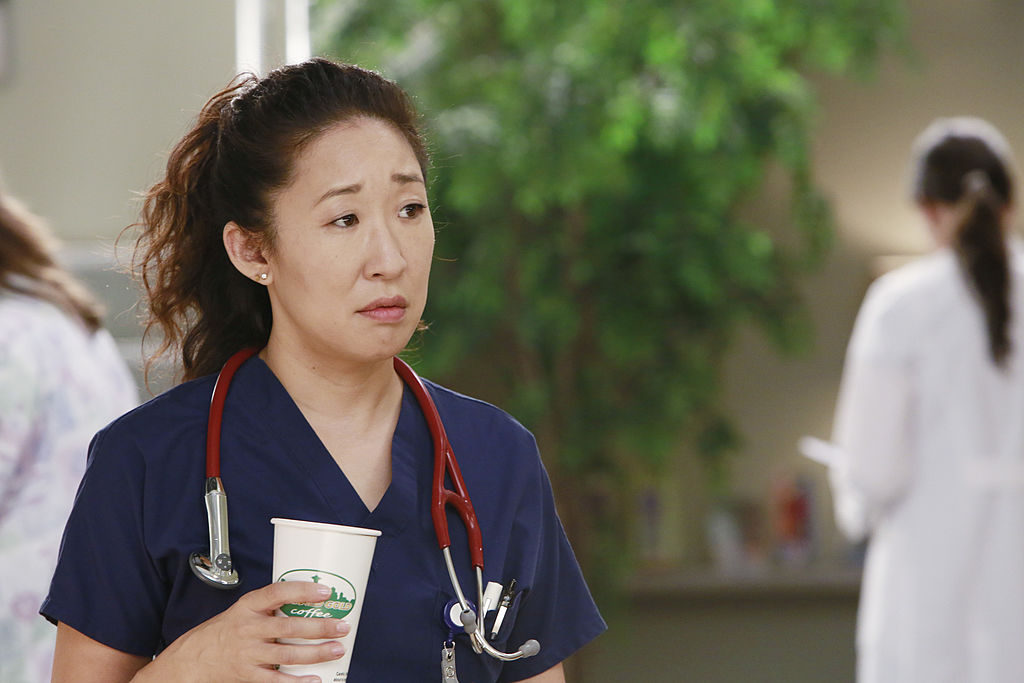 Sandra Oh as Cristina Yang on ABC's "Grey's Anatomy" - Season Nine