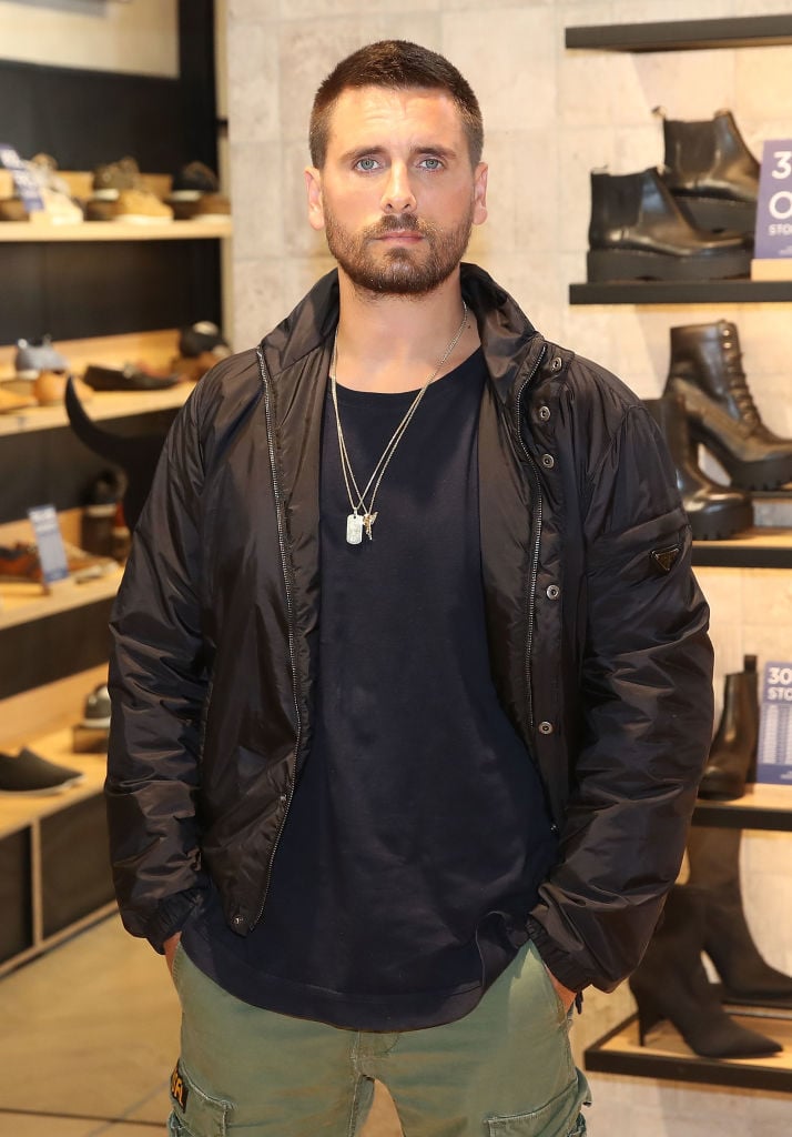 Scott Disick at Windsor Smith store 