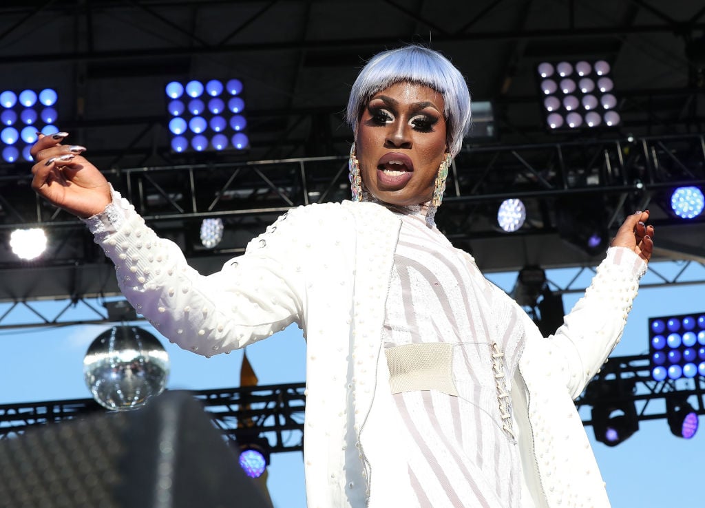Shea Couleé performs at the 2017 Capital Pride Concert 