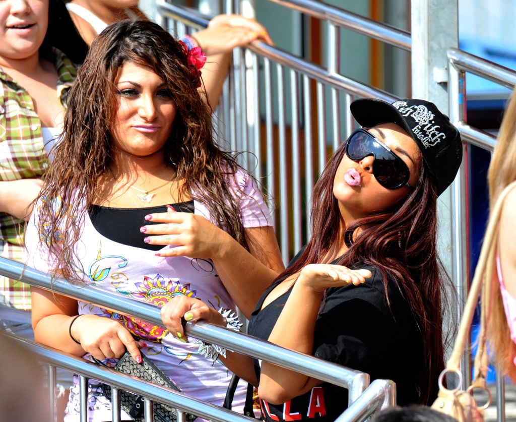 Nicole 'Snooki' Polizzi and Deena Cortese 