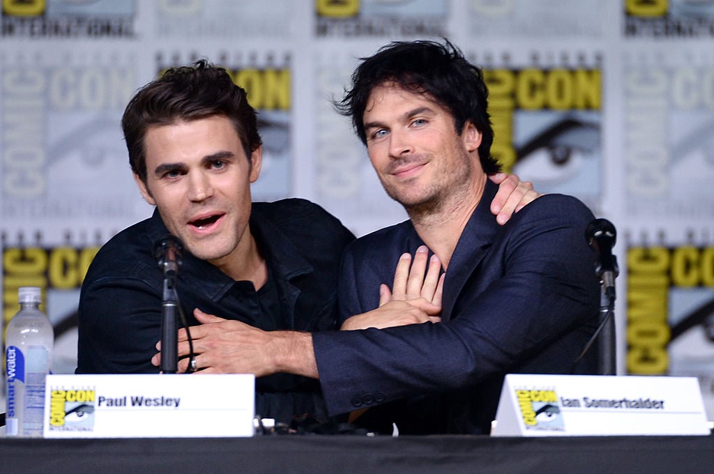 Paul Wesley and Ian Somerhalder