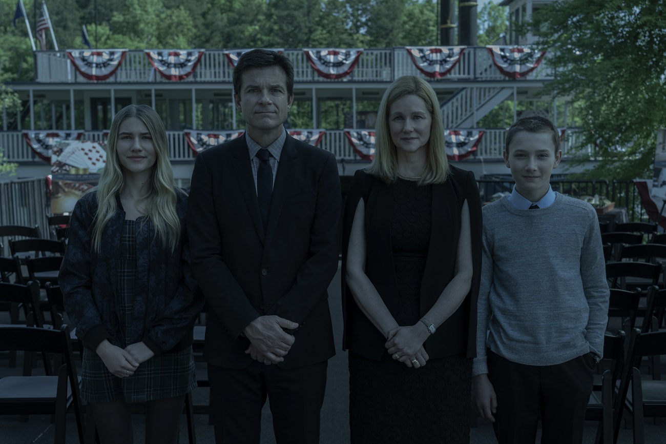 Sofia Hublitz, Jason Bateman, Laura Linney, Skylar Gaertner
