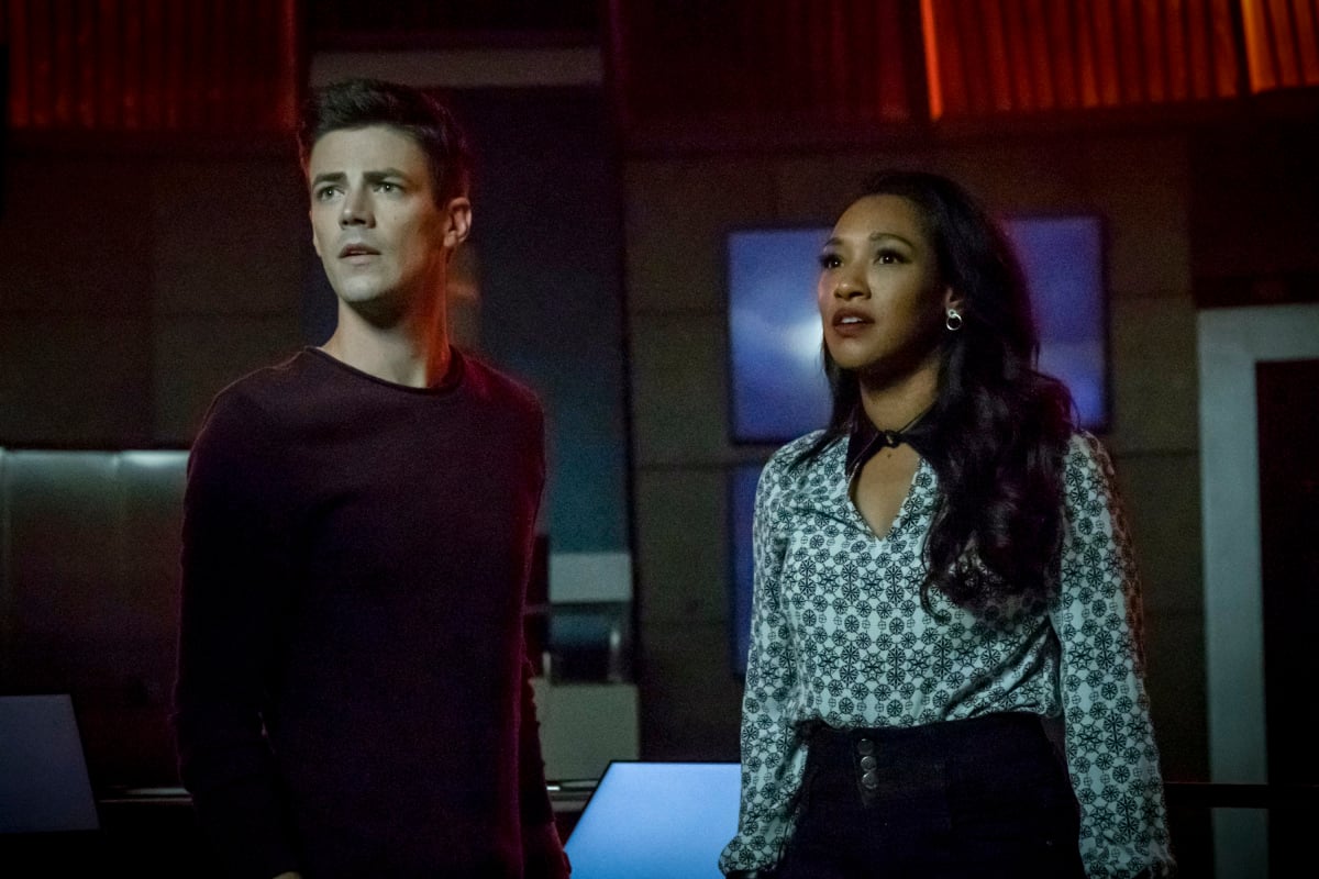 'The Flash' stars Grant Gustin and Candice Patton