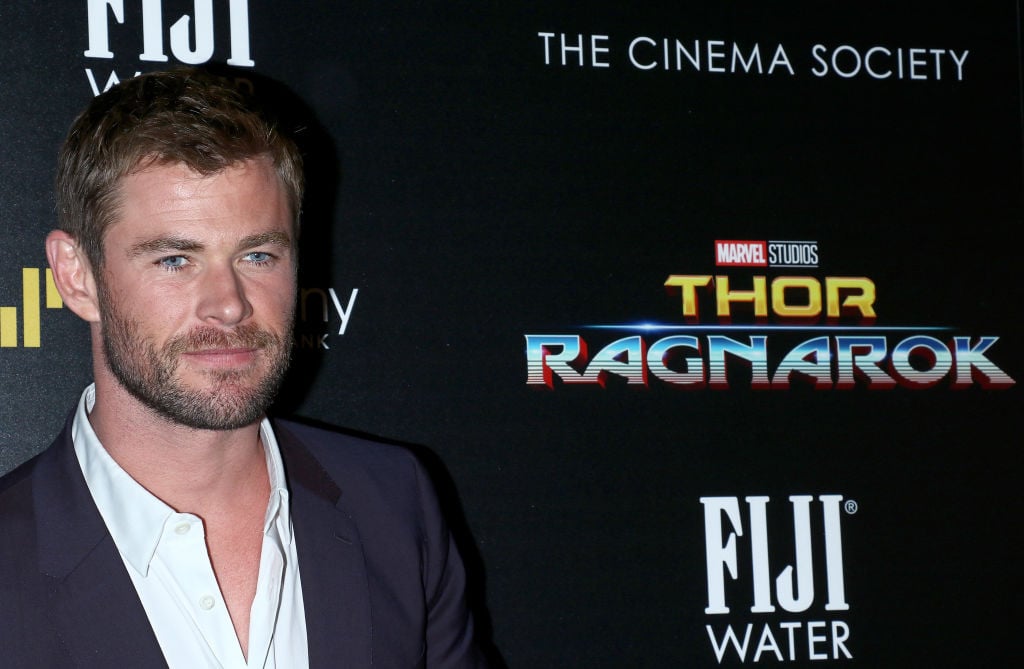 Chris Hemsworth at a 'Thor: Ragnarok' screening