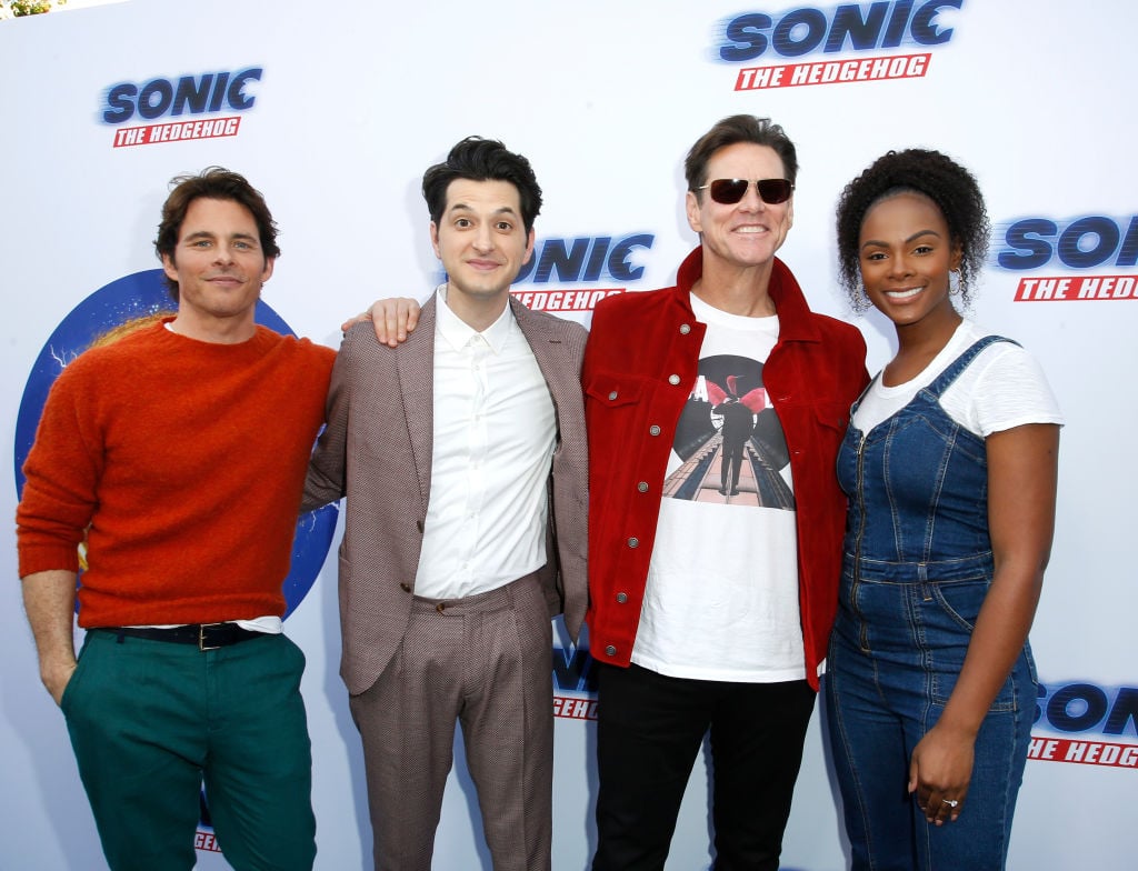 Tika Sumpter with the cast of Sonic the Hedgehog | Rachel Murray/Getty Images for Paramount Pictures