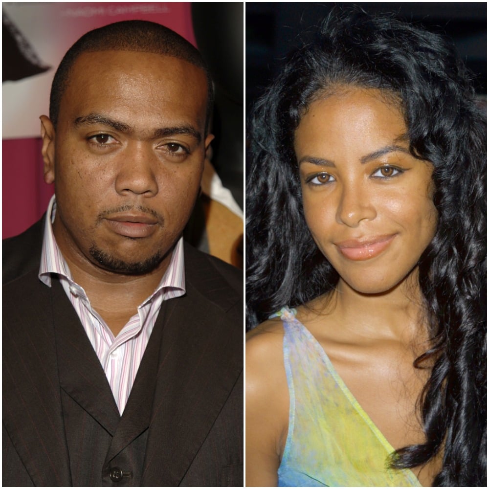 Timbaland and Aaliyah