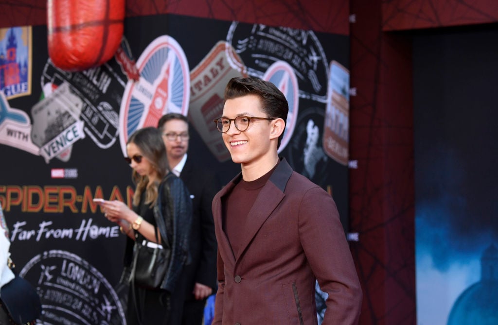Tom Holland at the 'Spider-Man: Far from Home' premiere