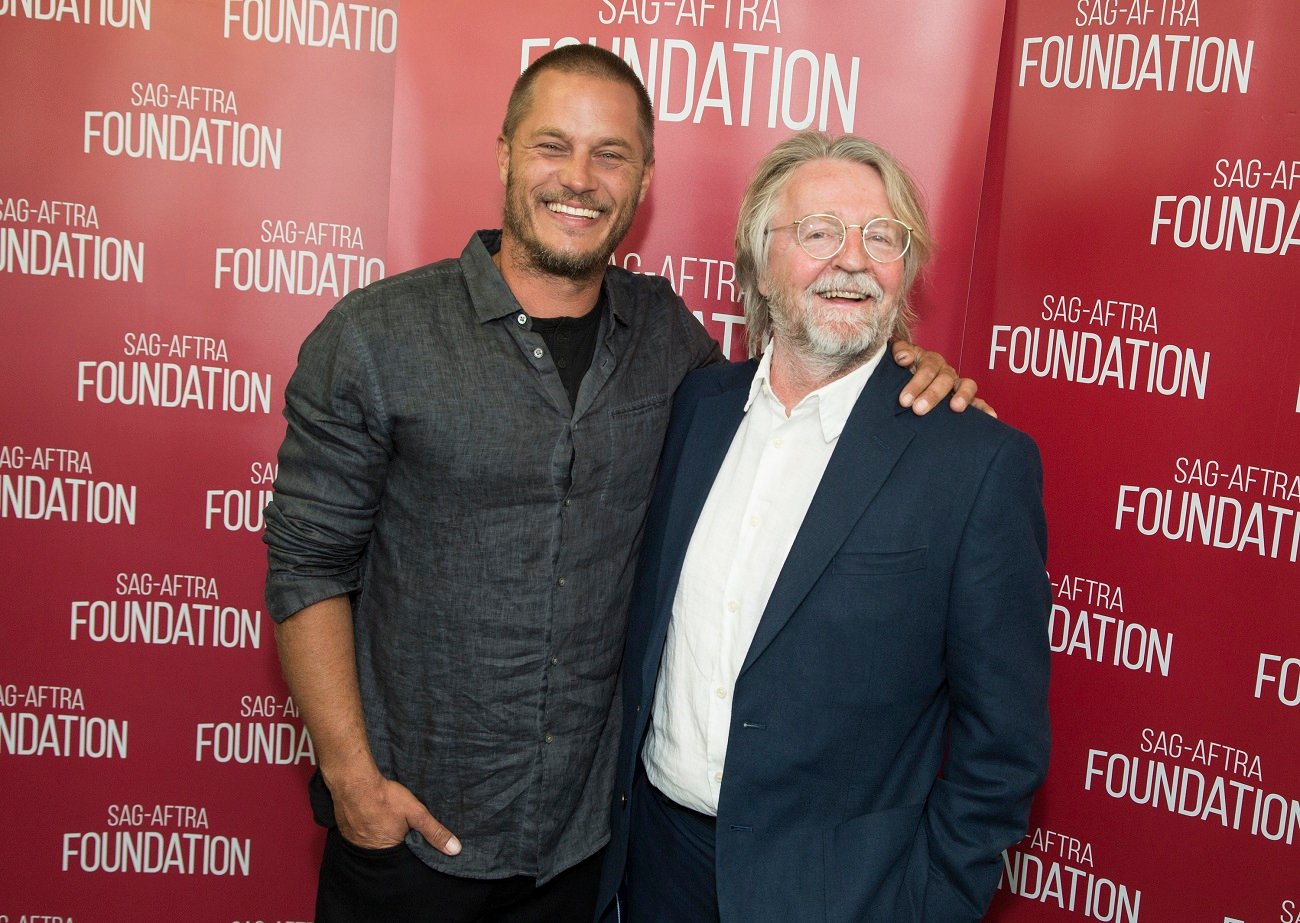 Travis Fimmel and Michael Hirst