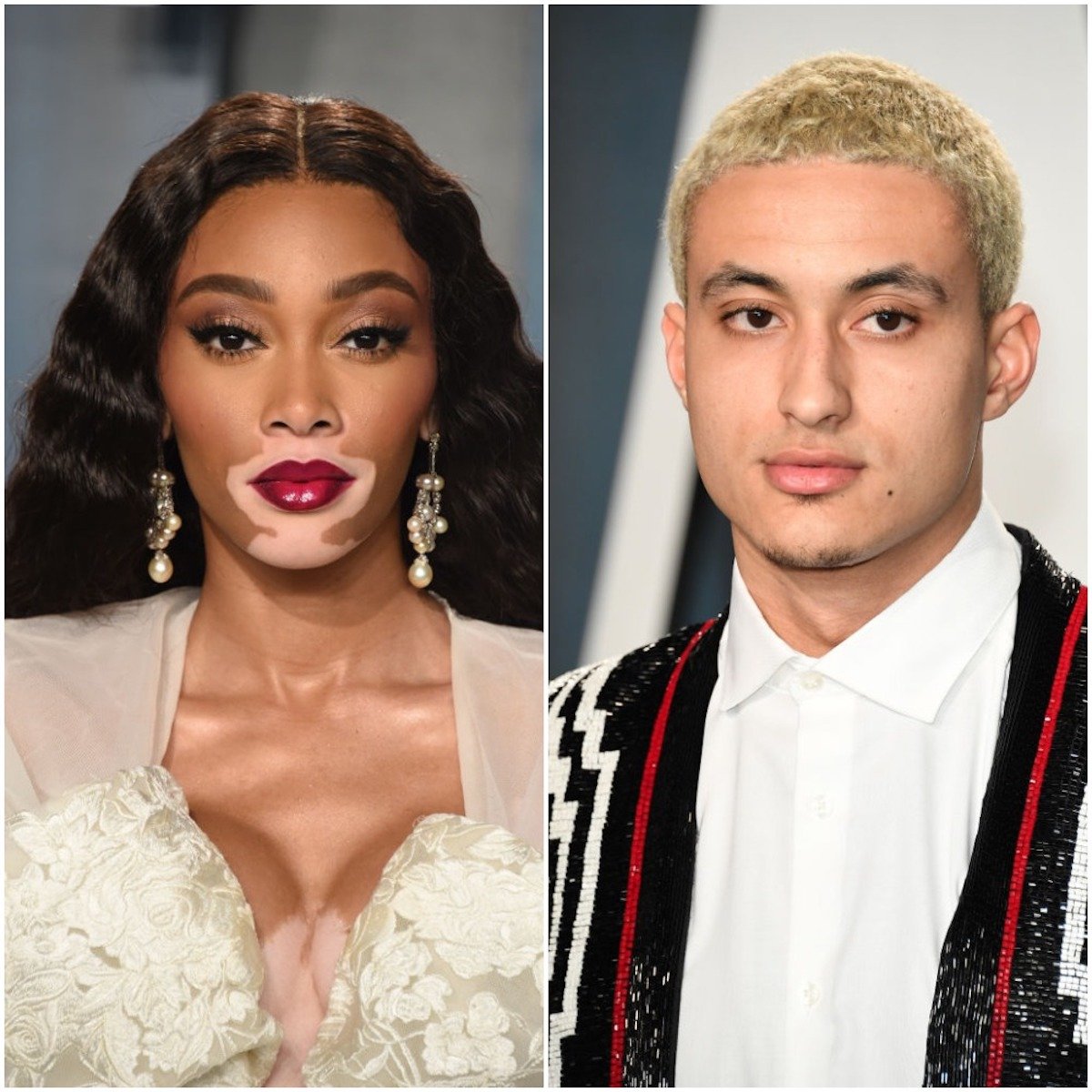 Winnie Harlow and Kyle Kuzma