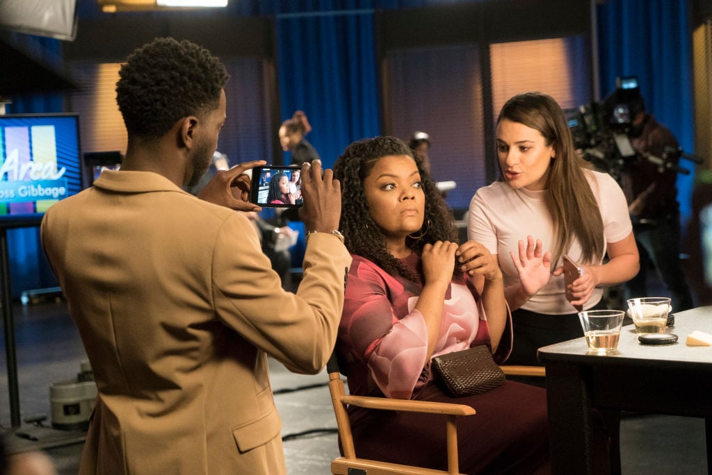 Yvette Nicole Brown and Lea Michele on 'The Mayor'