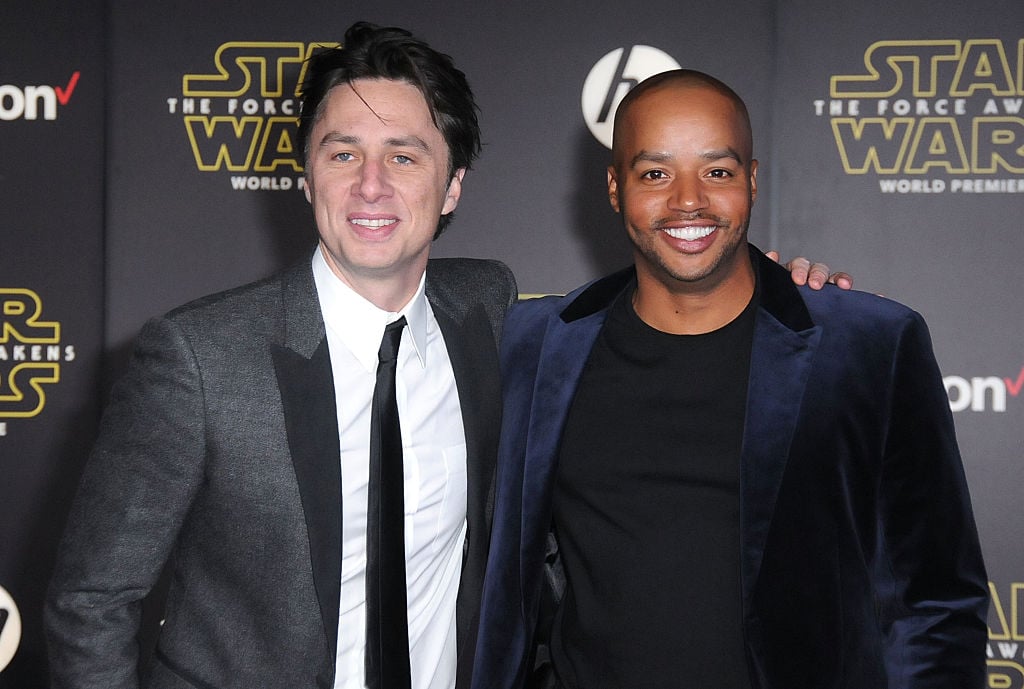 Zach Braff and Donald Faison