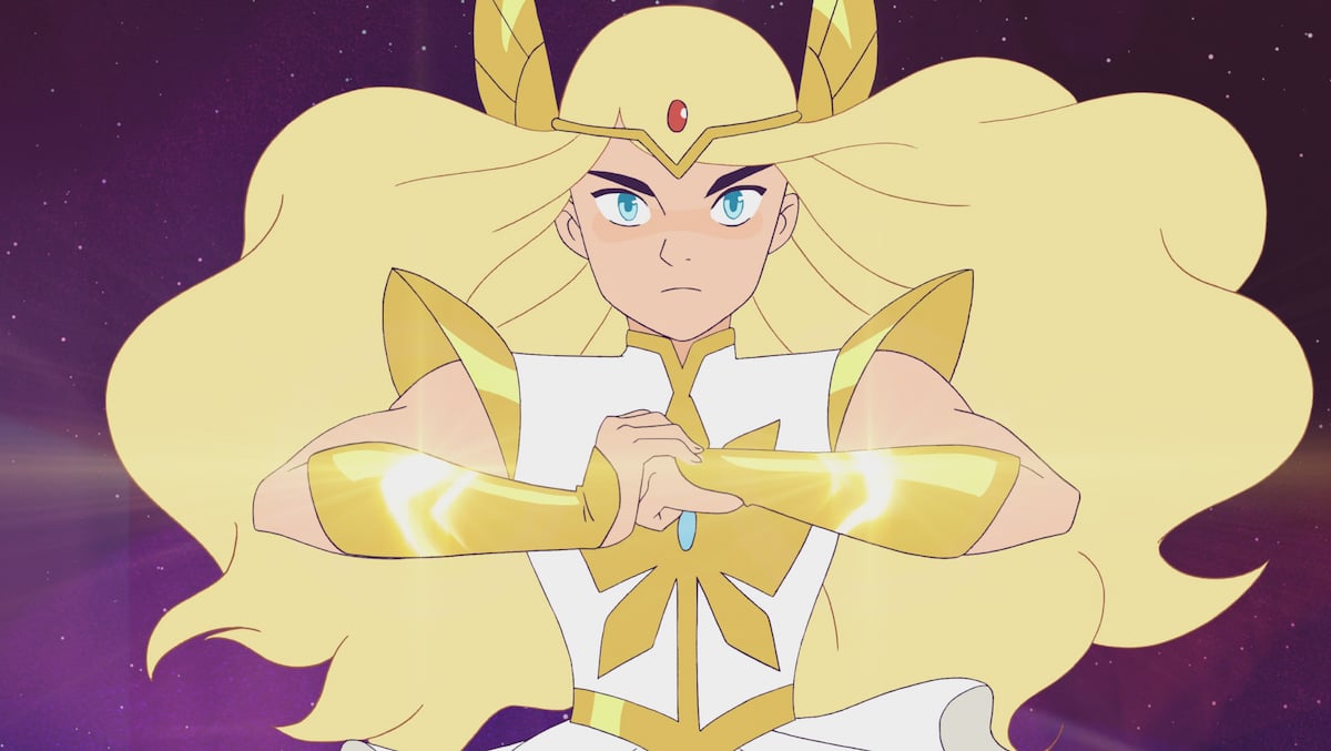 Adora turns into She-Ra in Season 1 of 'She-Ra and the Princesses of Power.' 