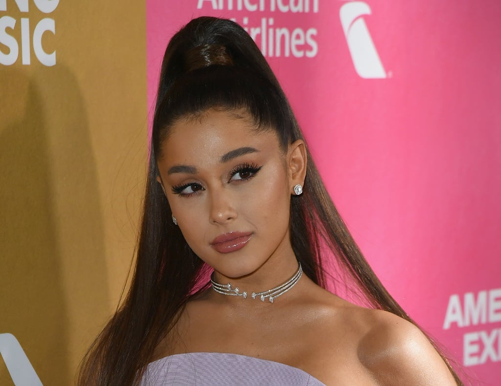 Ariana Grande attends Billboard's 13th Annual Women In Music event at Pier 36 in New York City on December 6, 2018. 
