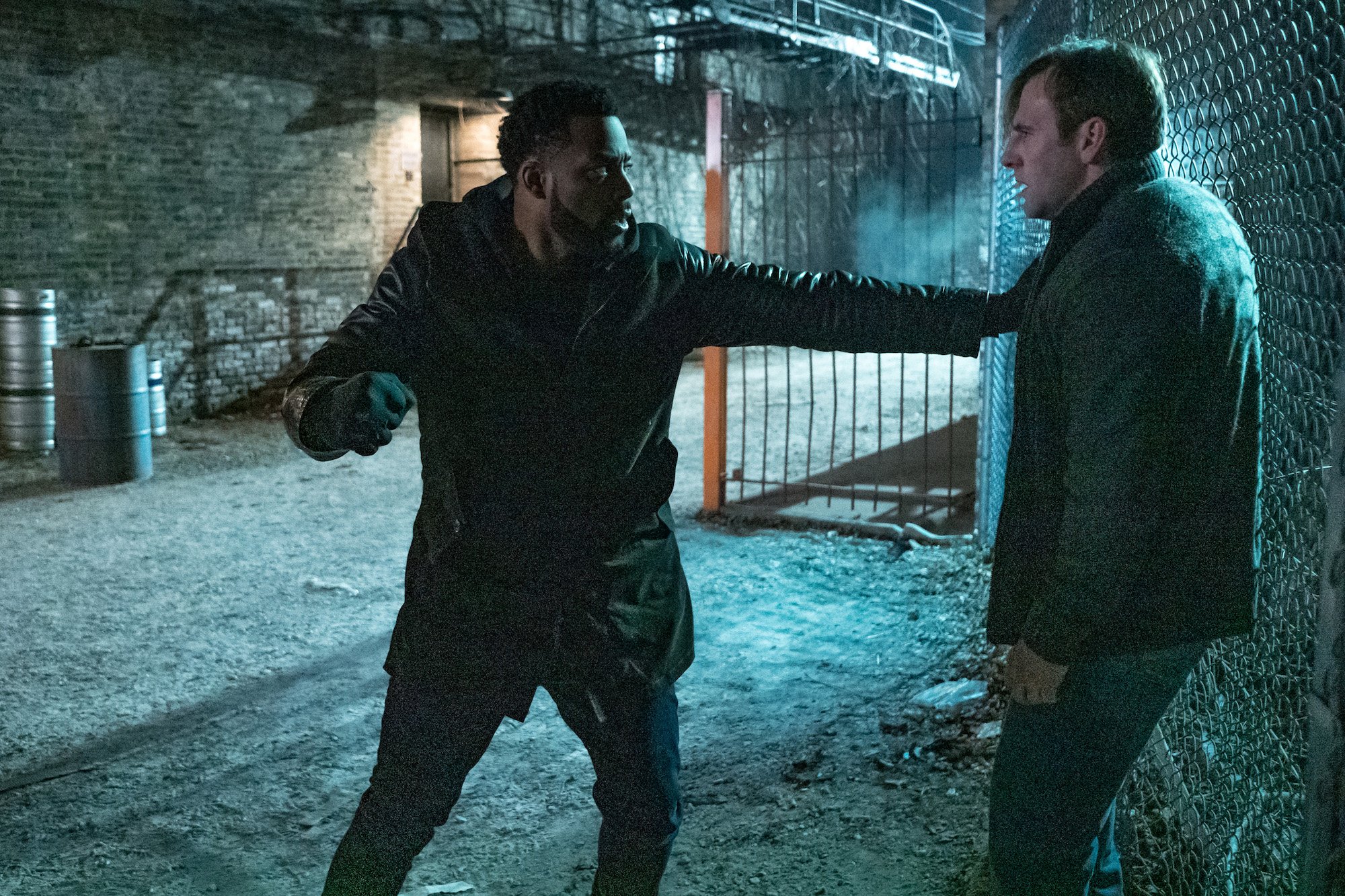 LaRoyce Hawkins as Kevin Atwater, Mickey O'Sullivan as Tom Doyle