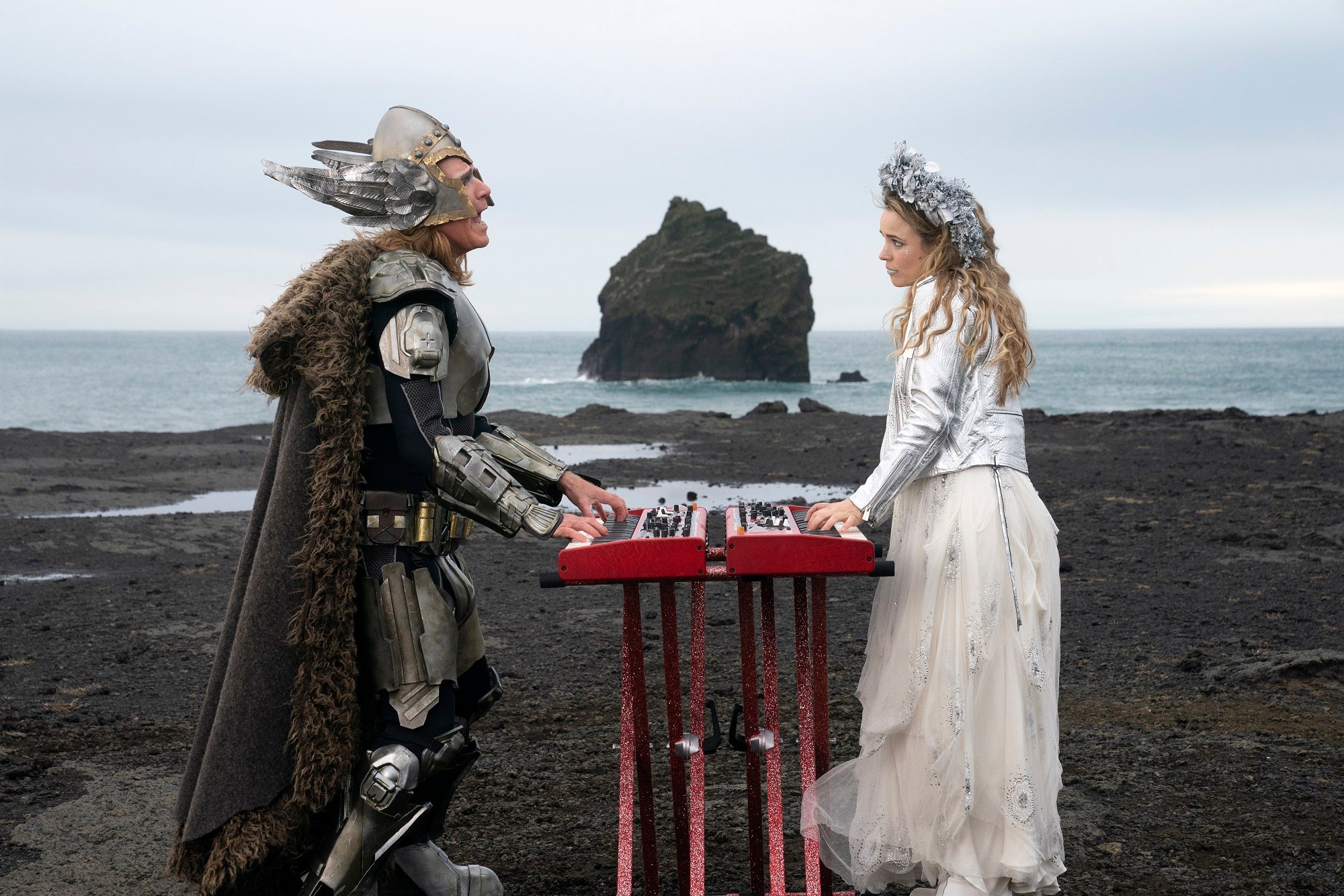 EUROVISION SONG CONTEST: The Story of Fire Saga - Will Ferrell as Lars Erickssong, Rachel McAdams as Sigrit Ericksdottir.