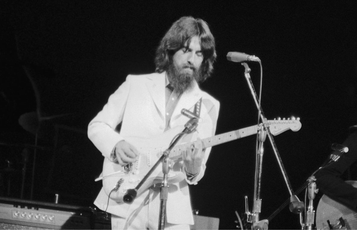 George Harrison performing in 1971
