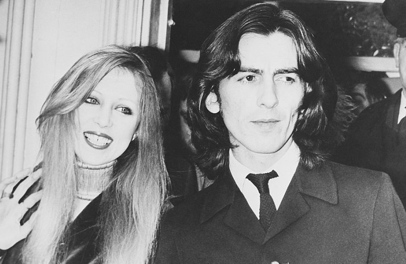 George and Pattie Harriso in 1969