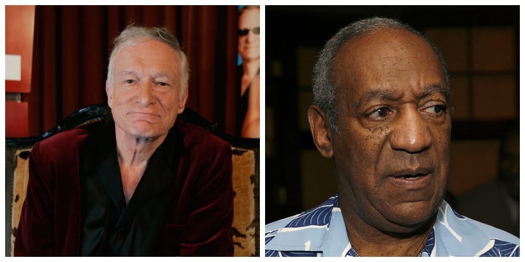 Hugh Hefner, Bill Cosby