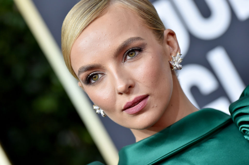 Jodie Comer attends the 77th Annual Golden Globe Awards at The Beverly Hilton Hotel on January 05, 2020