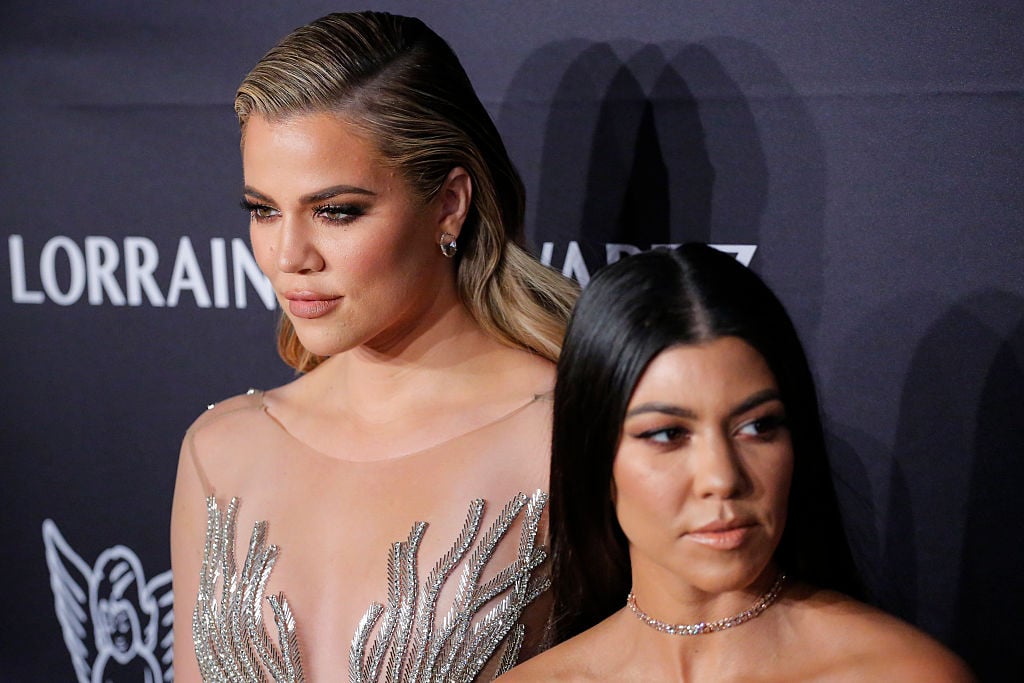 Khloe Kardashian and Kourtney Kardashian attend 2016 Angel Ball 