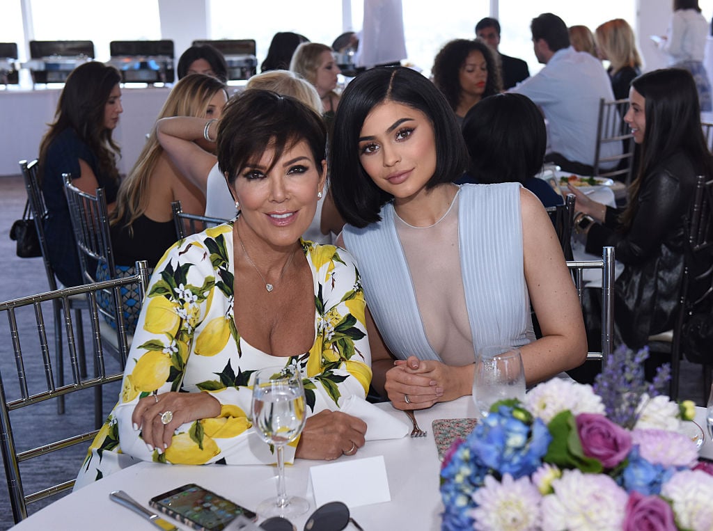 Kris Jenner and Kylie Jenner attend SinfulColors and Kylie Jenner Announce charitybuzz.com Auction for Anti Bullying