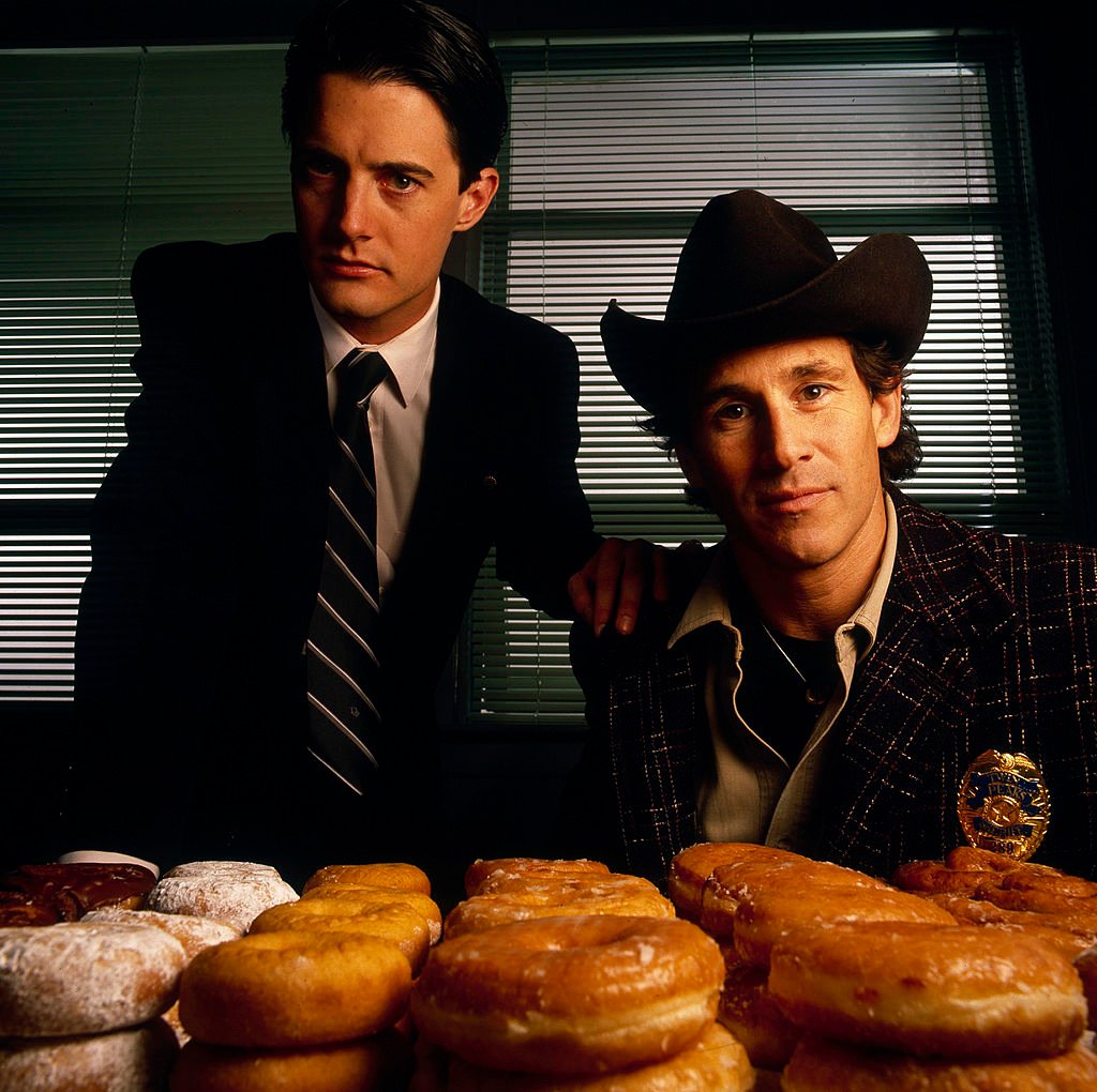 kyle maclachlan michael ontkean in twin peaks