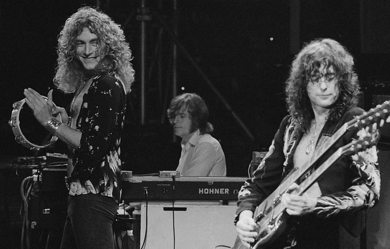 Led Zeppelin in concert, 1975