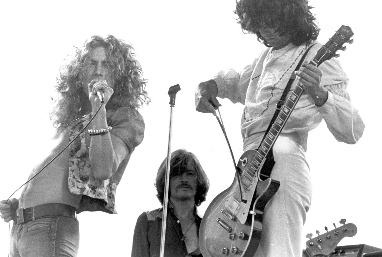 Led Zeppelin live in 1973